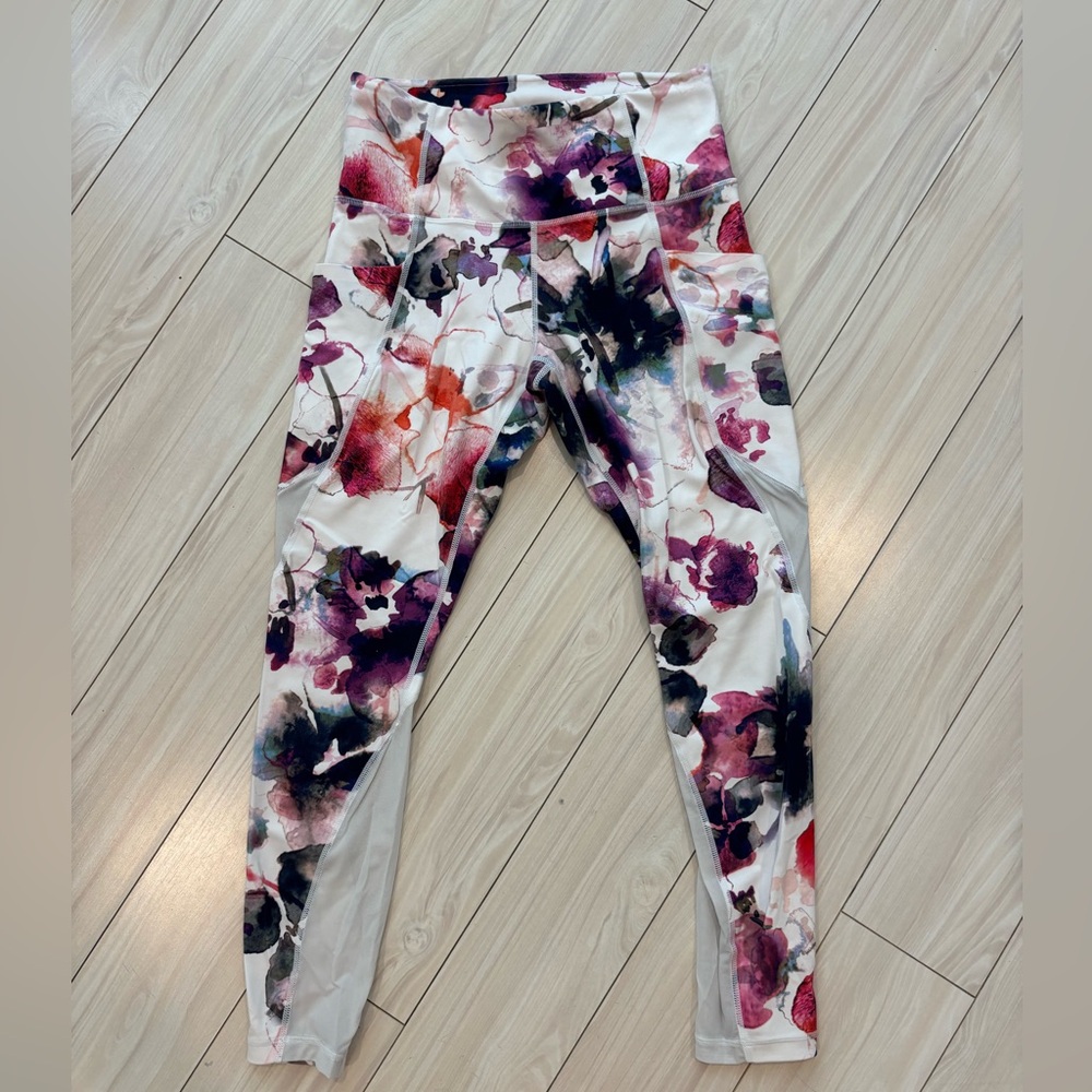 Athleta Floral Mudra Leggings